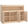 Aparador de madera maciza de pino 104,5x34x80 cm de , Aparadores - Ref: Foro24-814389, Precio: 121,97 €, Descuento: %