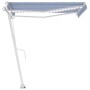 Automatische Markise LED-Windsensor blau und weiß 350x250 cm von vidaXL, Markisen - Ref: Foro24-3069531, Preis: 602,80 €, Rab...