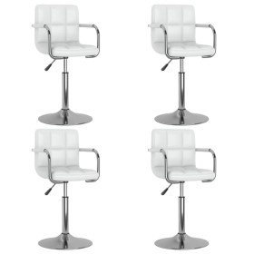 Sillas de comedor giratorias 4 unidades cuero sintético blanco von , Essstühle - Ref: Foro24-3087886, Preis: 248,09 €, Rabatt: %
