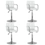 Sillas de comedor giratorias 4 unidades cuero sintético blanco von , Essstühle - Ref: Foro24-3087886, Preis: 248,09 €, Rabatt: %