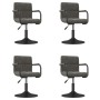 Sillas de comedor giratorias 4 unidades terciopelo gris oscuro von , Essstühle - Ref: Foro24-3087920, Preis: 253,20 €, Rabatt: %