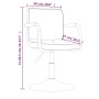 Sillas de comedor giratorias 4 unidades terciopelo gris oscuro von , Essstühle - Ref: Foro24-3087920, Preis: 253,20 €, Rabatt: %