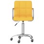 Silla de comedor giratoria de tela amarilla mostaza von , Essstühle - Ref: Foro24-3087976, Preis: 109,67 €, Rabatt: %