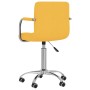 Silla de comedor giratoria de tela amarilla mostaza von , Essstühle - Ref: Foro24-3087976, Preis: 109,67 €, Rabatt: %