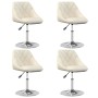 Sillas de comedor giratorias 4 unidades terciopelo color crema von , Essstühle - Ref: Foro24-3088757, Preis: 233,17 €, Rabatt: %