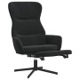 Sillón de relax con reposapiés terciopelo negro by , Armchairs - Ref: Foro24-3097501, Price: 120,29 €, Discount: %