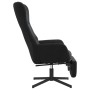 Sillón de relax con reposapiés terciopelo negro by , Armchairs - Ref: Foro24-3097501, Price: 120,29 €, Discount: %