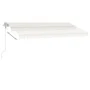 Toldo de pie automático crema 400x350 cm by vidaXL, Awnings - Ref: Foro24-3069627, Price: 559,88 €, Discount: %