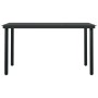 Juego de comedor para jardín 7 piezas negro by , Garden sets - Ref: Foro24-3099104, Price: 503,42 €, Discount: %
