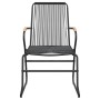 Juego de comedor de jardín 3 piezas ratán PVC negro von , Gartensets - Ref: Foro24-3099209, Preis: 199,82 €, Rabatt: %