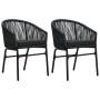 Juego de comedor para jardín 3 piezas negro von , Gartensets - Ref: Foro24-3099221, Preis: 268,43 €, Rabatt: %