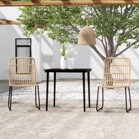 Juego de comedor para jardín 3 piezas color roble by , Garden sets - Ref: Foro24-3099173, Price: 349,85 €, Discount: %