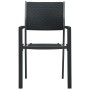 Juego de comedor para jardín 3 piezas negro by , Garden sets - Ref: Foro24-3099263, Price: 203,93 €, Discount: %