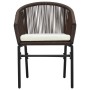 Juego de comedor de jardín 7 piezas marrón by , Garden sets - Ref: Foro24-3099249, Price: 864,56 €, Discount: %