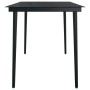 Juego de comedor para jardín 5 piezas negro de , Conjuntos de jardín - Ref: Foro24-3099277, Precio: 328,85 €, Descuento: %