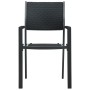Juego de comedor para jardín 9 piezas negro von , Gartensets - Ref: Foro24-3099280, Preis: 606,31 €, Rabatt: %