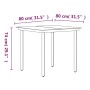 Juego de comedor de jardín 3 piezas con cojines negro by , Garden sets - Ref: Foro24-3099353, Price: 323,86 €, Discount: %
