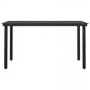 Juego de comedor de jardín 7 piezas con cojines negro von , Gartensets - Ref: Foro24-3099332, Preis: 440,16 €, Rabatt: %