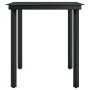 Juego de comedor de jardín 5 piezas gris y negro by , Garden sets - Ref: Foro24-3099391, Price: 312,29 €, Discount: %
