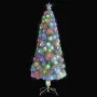 Árbol de Navidad artificial con LED blanco fibra óptica 240 cm de vidaXL, Arboles de navidad - Ref: Foro24-328453, Precio: 14...