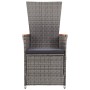 Juego de comedor de jardín 7 piezas con cojines gris de , Conjuntos de jardín - Ref: Foro24-3099469, Precio: 890,25 €, Descue...