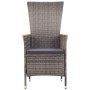 Juego de comedor de jardín 7 piezas con cojines gris de , Conjuntos de jardín - Ref: Foro24-3099469, Precio: 890,25 €, Descue...