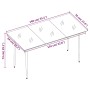 Juego de comedor de jardín 7 piezas con cojines gris de , Conjuntos de jardín - Ref: Foro24-3099469, Precio: 890,25 €, Descue...
