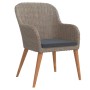 Juego de comedor para jardín 7 piezas con cojines marrón de , Conjuntos de jardín - Ref: Foro24-3099527, Precio: 903,33 €, De...
