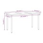 Juego de comedor para jardín 7 piezas con cojines marrón de , Conjuntos de jardín - Ref: Foro24-3099538, Precio: 1,00 €, Desc...