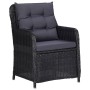 Juego de comedor para jardín 3 piezas negro de , Conjuntos de jardín - Ref: Foro24-3099559, Precio: 441,78 €, Descuento: %