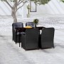 Juego de comedor para jardín 5 piezas negro de , Conjuntos de jardín - Ref: Foro24-3099573, Precio: 891,24 €