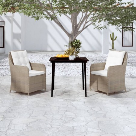 Juego de comedor de jardín 3 piezas marrón von , Gartensets - Ref: Foro24-3099565, Preis: 434,10 €, Rabatt: %