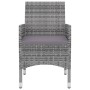 Set comedor de jardín 3 pzas y cojines ratán sintético y vidrio by , Garden sets - Ref: Foro24-3099739, Price: 229,40 €, Disc...