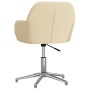 Sillas de comedor giratorias 2 unidades tela color crema by , dining chairs - Ref: Foro24-3103029, Price: 164,40 €, Discount: %