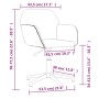 Sillas de comedor giratorias 2 unidades tela color crema by , dining chairs - Ref: Foro24-3103029, Price: 164,40 €, Discount: %