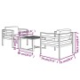 Set muebles de jardín 3 pzas y cojines aluminio gris antracita von , Gartensets - Ref: Foro24-3107780, Preis: 550,10 €, Rabat...