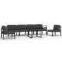 Set muebles de jardín 7 pzas y cojines aluminio gris antracita von , Gartensets - Ref: Foro24-3107794, Preis: 953,54 €, Rabat...
