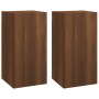 Set de muebles para TV 4 pzas madera contrachapada marrón roble von , TV-Möbel - Ref: Foro24-3114317, Preis: 132,95 €, Rabatt: %