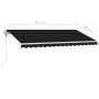 Automatische Standmarkise anthrazitgrau 400x300 cm von vidaXL, Markisen - Ref: Foro24-3069549, Preis: 759,60 €, Rabatt: %