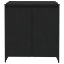 Aparador de madera contrachapada negro 70x41x75 cm de , Aparadores - Ref: Foro24-809738, Precio: 85,38 €, Descuento: %