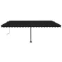 Toldo automático LED sensor de viento gris antracita 500x300 cm de vidaXL, Toldos - Ref: Foro24-3069794, Precio: 739,67 €, De...