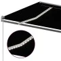 Automatic awning LED wind sensor anthracite gray 500x300 cm by vidaXL, Awnings - Ref: Foro24-3069794, Price: 739,84 €, Discou...