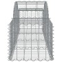 Cestas de gaviones 50 uds forma de arco hierro 200x50x40/60 cm von , Töpfe und Pflanzgefäße - Ref: Foro24-3146276, Preis: 2,0...