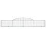 Cestas de gaviones 25 uds forma de arco hierro 300x30x40/60 cm von , Töpfe und Pflanzgefäße - Ref: Foro24-3146482, Preis: 1,0...