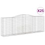Cestas de gaviones 25 uds forma de arco hierro 400x50x140/160cm von , Töpfe und Pflanzgefäße - Ref: Foro24-3147033, Preis: 4,...