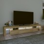 Mueble de TV con luces LED roble Sonoma 230x36,5x40 cm von , TV-Möbel - Ref: Foro24-3152788, Preis: 170,77 €, Rabatt: %