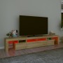 Mueble de TV con luces LED roble Sonoma 230x36,5x40 cm von , TV-Möbel - Ref: Foro24-3152788, Preis: 170,77 €, Rabatt: %