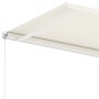Toldo de pie retráctil manual crema 450x350 cm de vidaXL, Toldos - Ref: Foro24-3069637, Precio: 508,38 €, Descuento: %