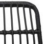 Juego de comedor de jardín 9 piezas ratán sintético negro de , Conjuntos de jardín - Ref: Foro24-3157886, Precio: 804,46 €, D...