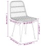 Juego de comedor de jardín 9 piezas ratán sintético negro de , Conjuntos de jardín - Ref: Foro24-3157886, Precio: 804,46 €, D...